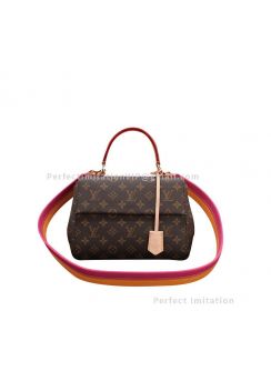 Louis Vuitton Cluny BB Satchel Shoulder Bag Monogram M43401