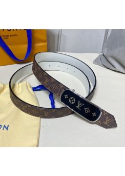 Louis Vuitton LV Cruiser 25MM Belt With Monogram 