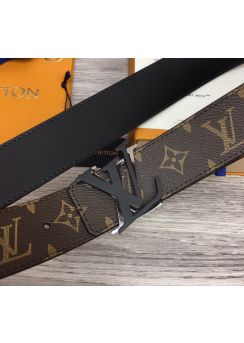 Louis Vuitton Belt LV Shake Reversible Belt Brown Monogram Canvas 40MM