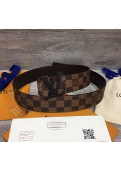 Louis Vuitton Belt LV Shake Reversible Belt Brown Damier Canvas 40MM