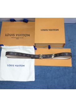 Louis Vuitton Belt LV initiales Monogram Canvas Belt 20MM