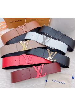 Louis Vuitton LV Calf Leather Belt 70MM