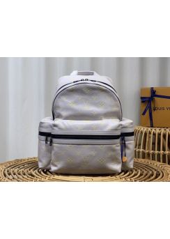 Louis Vuitton Leather Backpack White M21824