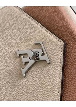 Louis Vuitton Mylockme Chain Shoulder Bag Pink White Calf Leather M51418