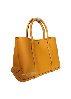 Hermes Original leather Garden Party Shopping Tote Bag Hermes Luxury Bags 254924