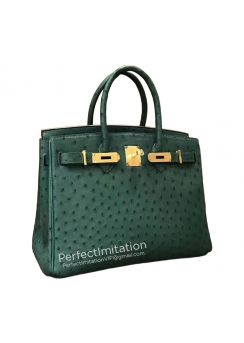 Hermes Original Ostrich Leather Birkin Tote Bag Hermes Luxury Bags 254048