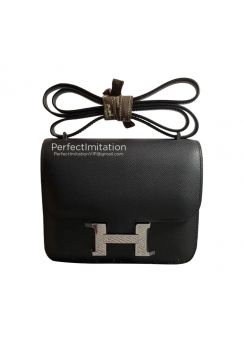 Hermes VIP Epsom Leather Constance Messenger Bag Hermes Luxury Bags 254796