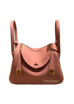 Hermes VIP Lindy Togo Calf Leather Shoulder Bag Hermes Luxury Bags 255044