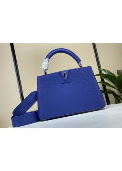 Louis Vuitton Capucines BB Blue Leather Bag M94519 27x18x9CM