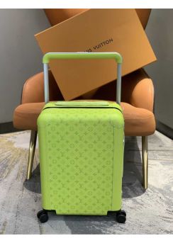Louis Vuitton Horizon 55 Rolling Luggage Green Monogram Canvas