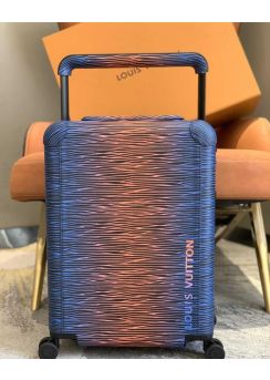 Louis Vuitton Horizon 55 Rolling Luggage Orange Blue Epi Leather