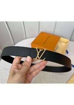 Louis Vuitton LV 35MM  Black Reversible Attract Belt