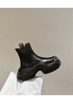 Louis Vuitton LV Archlight 20 Platform Leather Ankle Boots Black 35To40