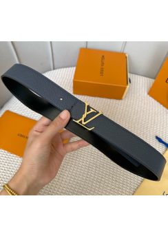 Louis Vuitton LV Attract 35MM Reversible Belt Blue
