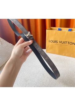 Louis Vuitton LV Iconic Reversible Monogram Canvas 20MM Belt 
