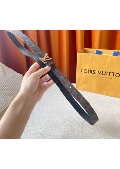 Louis Vuitton LV Iconic Reversible Monogram Canvas Belt 20MM