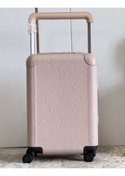Louis Vuitton Horizon 55 Luggage Trolley Travel Case Pink Monogram Leather M10100