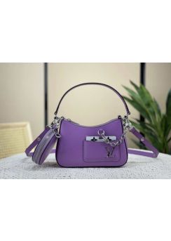 Louis Vuitton Marellini Hobo Shoulder Bag Purple Epi Leather m20998
