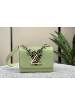 Louis Vuitton Twist PM Shoulder Crossbody Bag Vert Noto Green Epi Leather M22768 