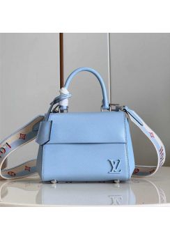 Louis Vuitton Cluny Mini Crossbody Bag Light Blue Epi Leather M58928