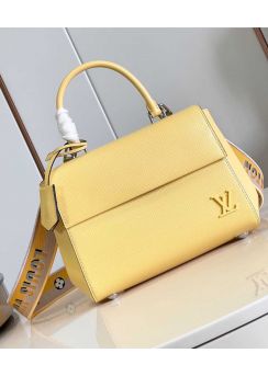 Louis Vuitton Cluny BB Crossbody Bag Yellow Epi Leather M59134