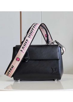 Louis Vuitton Cluny BB Crossbody Bag Black Epi Leather M59134 