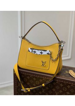 Louis Vuitton Marelle Hobo Shoulder Crossbody Bag Yellow Epi Leather M80794