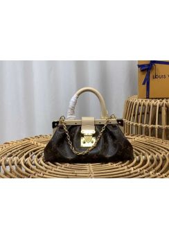 Louis Vuitton Monogram Clutch Top Handle Bag M46544 