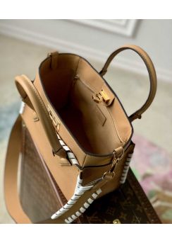 Louis Vuitton On My Side PM Arizona Brown Leather Bag M21585