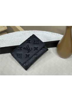 Louis Vuitton Slender Pilot Black Monogram Leather Wallet M82556