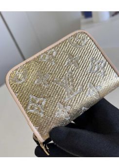 Louis Vuitton Zippy Coin Purse Beige Monogram Canvas M82483