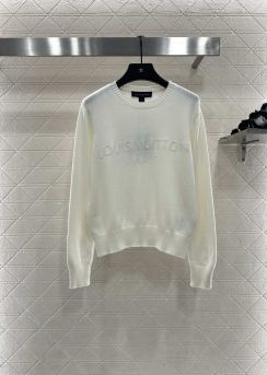 Louis vuitton 2025 Beaded Logo Knit Sweater LV2512722