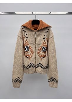 Louis vuitton 2025 Contrast Knit Jacket LV2512740