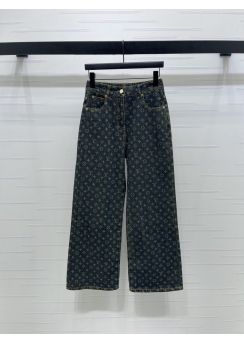 Louis vuitton 2025 Early Fall Laser Denim Straight Jeans LV2512706