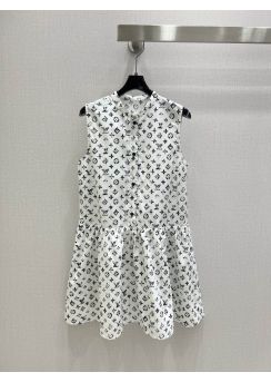 Louis vuitton 2025 Early Fall Sleeveless Monogram Dress LV2512809