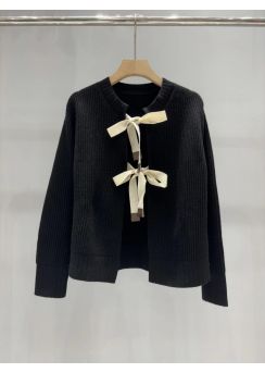 Louis vuitton 2025 Fall Cashmere Tie Belt Knit Cardigan 251003 LV2512861