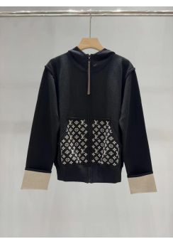 Louis vuitton 2025 Fall Monogram Zip Knit Cardigan 251009 LV2512863