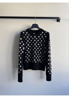 Louis vuitton 2025 FW 3D Logo Cashmere Sweater LV2512731