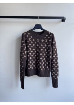 Louis vuitton 2025 FW 3D Logo Cashmere Sweater LV2512732
