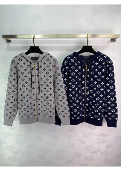 Louis vuitton 2025 FW Allover Monogram Zip Hoodie LV2512678