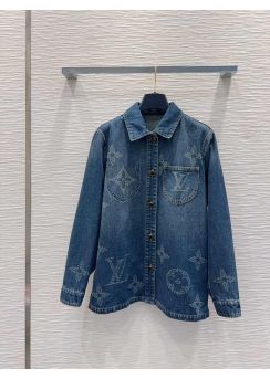 Louis Vuitton 2025 FW Denim Jacket Pants Set LV2512258