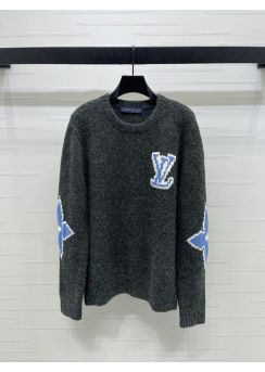Louis vuitton 2025 FW Logo Elbow-Patch Sweater LV2512693