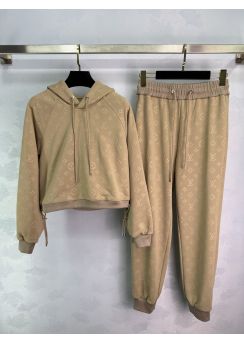 Louis vuitton 2025 FW Monogram Hoodie Tracksuit LV2512673
