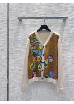 Louis Vuitton 2025 FW Wool Blend Cardigan Top LV2512263