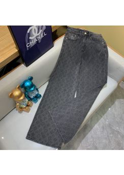 Louis Vuitton Allover Printed Denim Jeans LV2512530