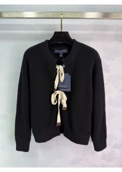 Louis Vuitton Bow Detail Wool Cardigan LV2512189