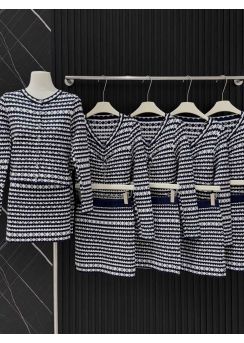 Louis Vuitton Cardigan and Knit Skirt Set LV2512520