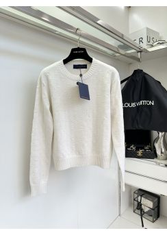 Louis Vuitton Cashmere Crew Neck Embroidered Sweater LV2512108