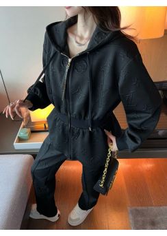 Louis Vuitton Hoodie and Sweatpants Set LV2512480