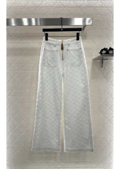 Louis Vuitton Jacquard Denim Pants LV2512368